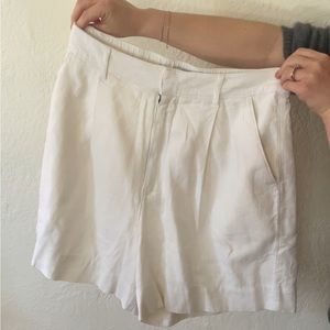 NWT Abercrombie + Fitch linen trouser shorts